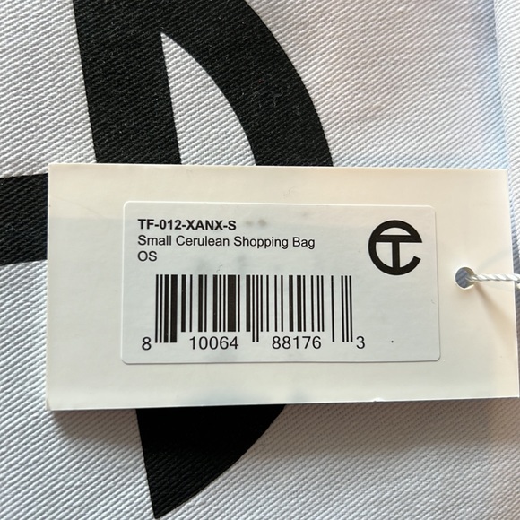 NWT AUTHENTIC Telfar Small Shopping Bag Cerulean Blue with dust bag - Picture 6 of 6